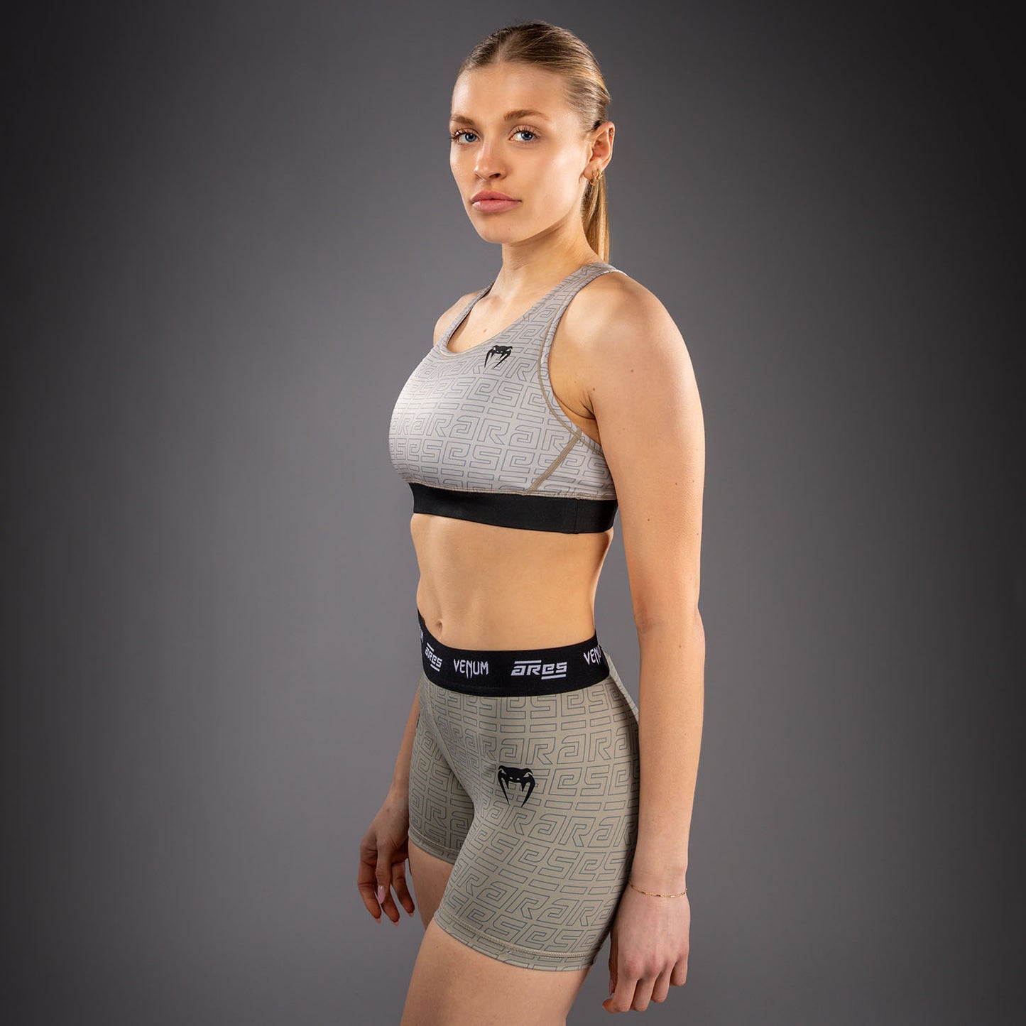 Venum x Ares 2.0 Reggiseno Sportivo da Donna – Sabbia