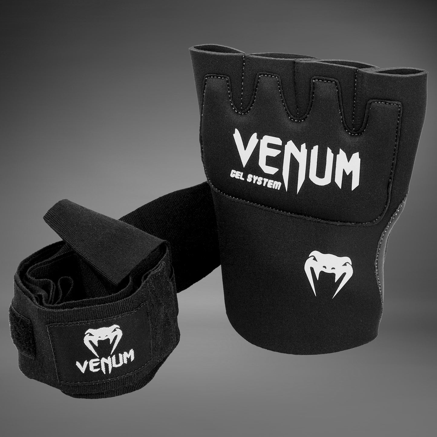 Mezzi Guanti Gel Venum Kontact - Neri