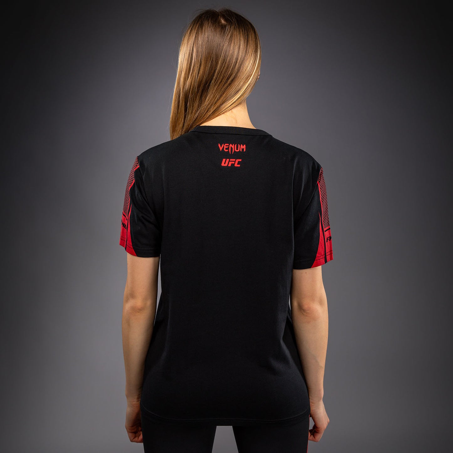 Venum UFC Unity by Venum Authentic Fight Week T-shirt a Maniche Corte da Donna - Nero