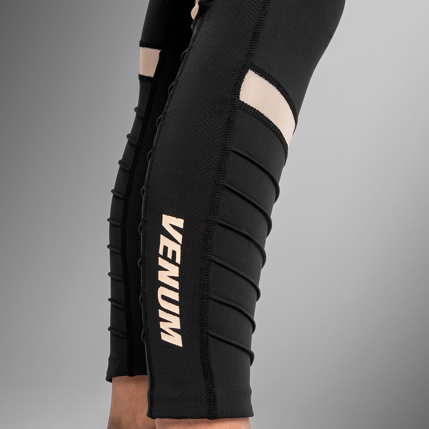 Leggings Moto Venum - Nero/Sabbia