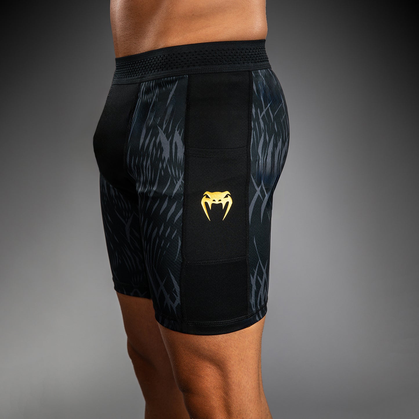 Venum x Chimaev Pantaloncini Vale Tudo - Nero/Grigio
