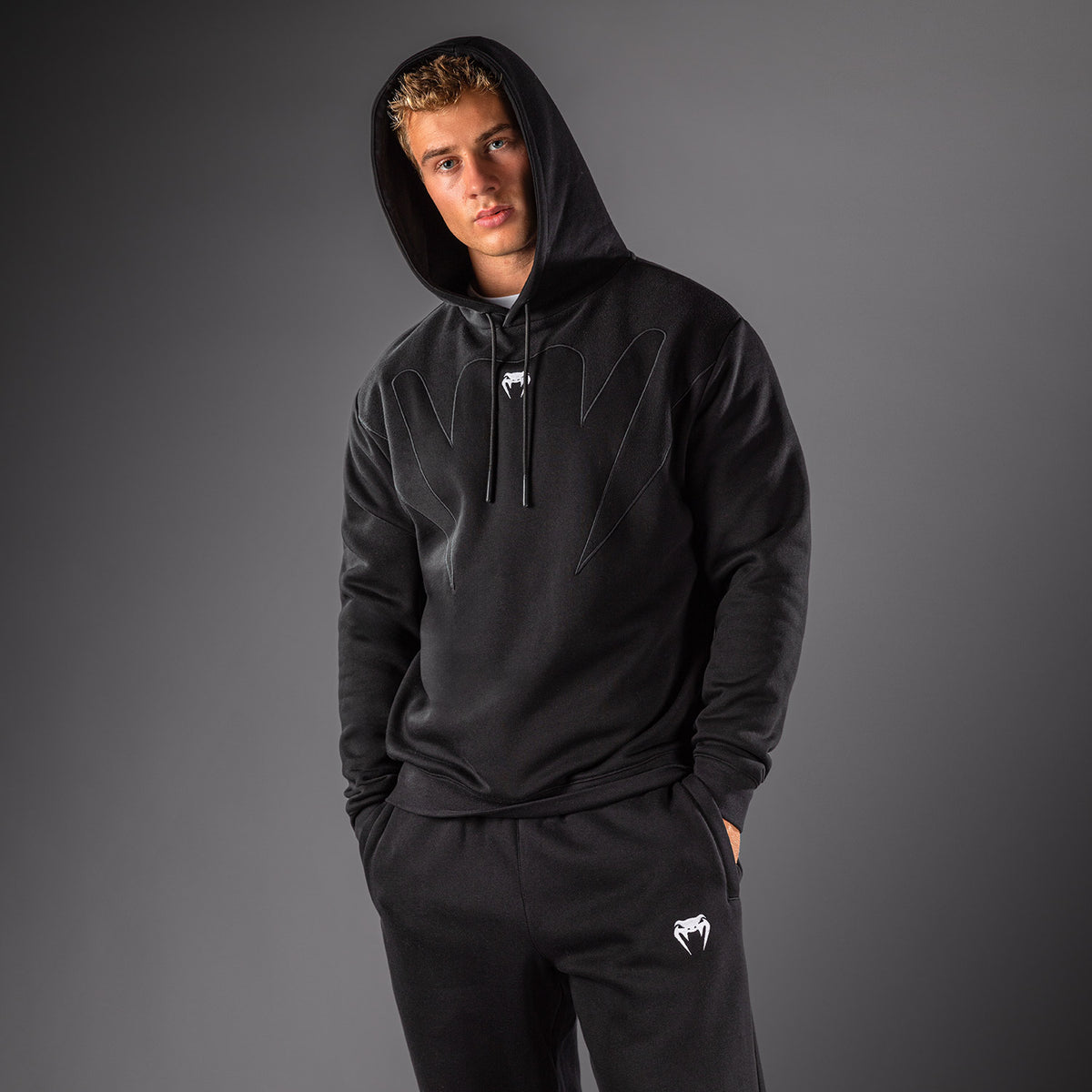 Venum Attack Fleece & Weave Felpa con cappuccio - Nero