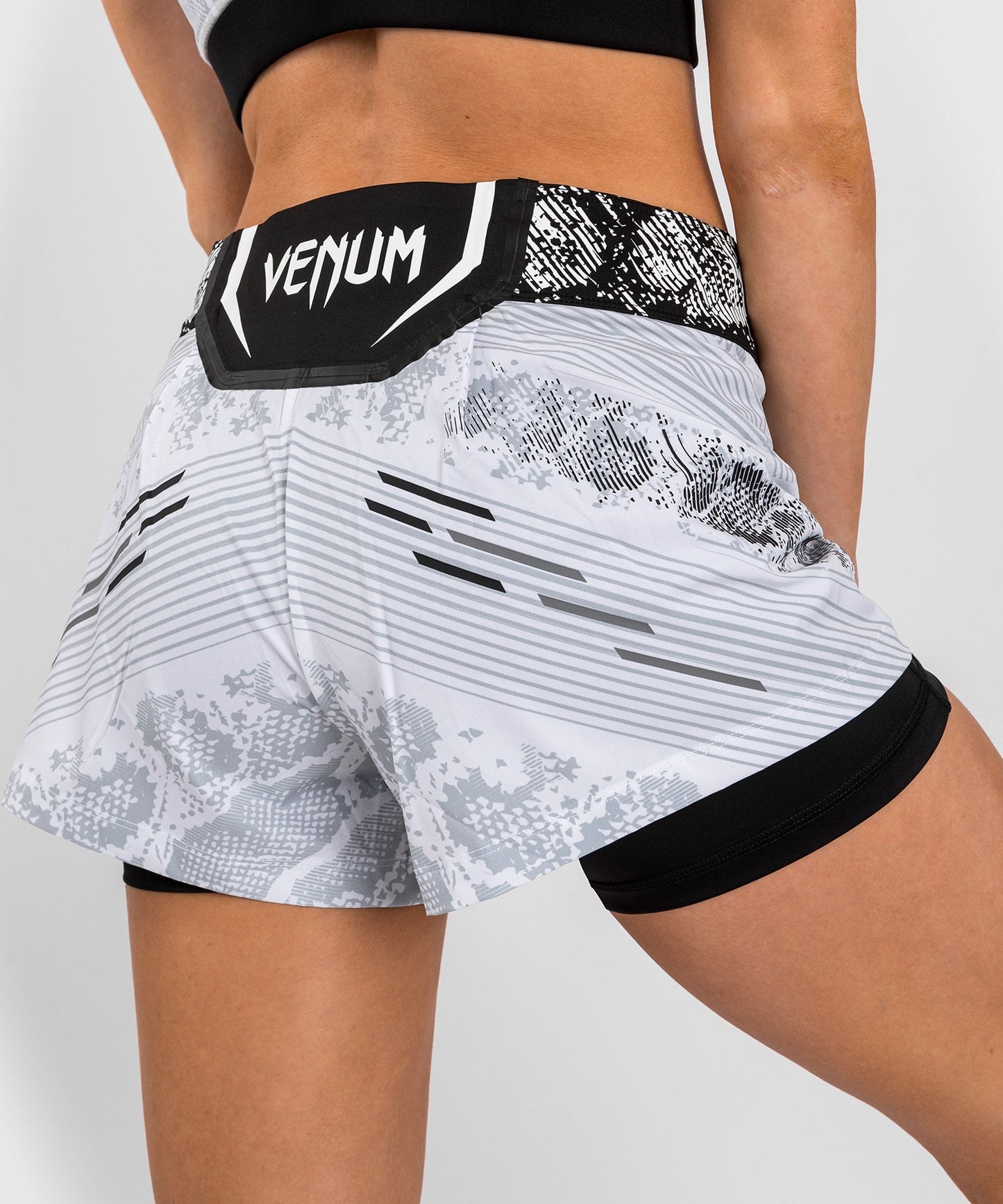 UFC Adrenaline by Venum Authentic Fight Night Pantaloncini da combattimento da Donna - Bianco