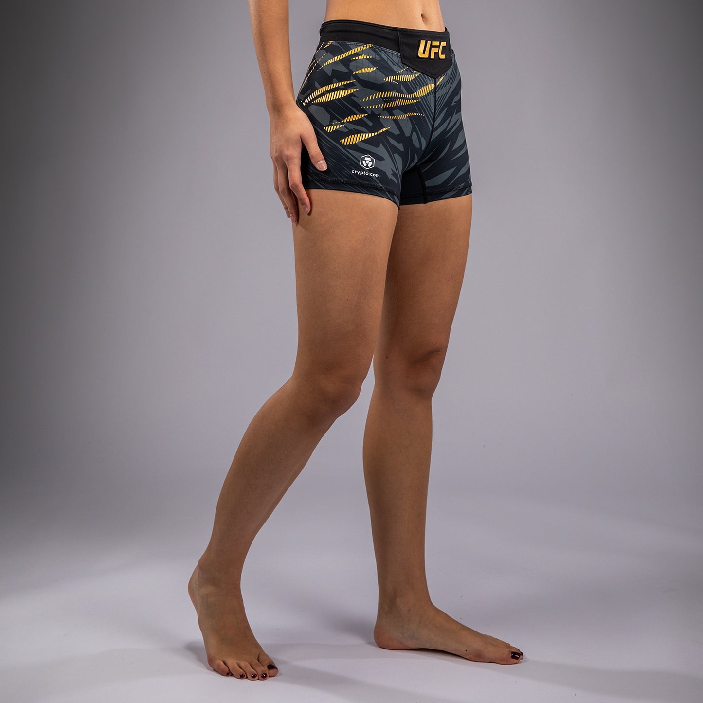 UFC Fusion by Venum Authentic Fight Night Vale Tudo Shorts per Donna - Fit Corto - Champion