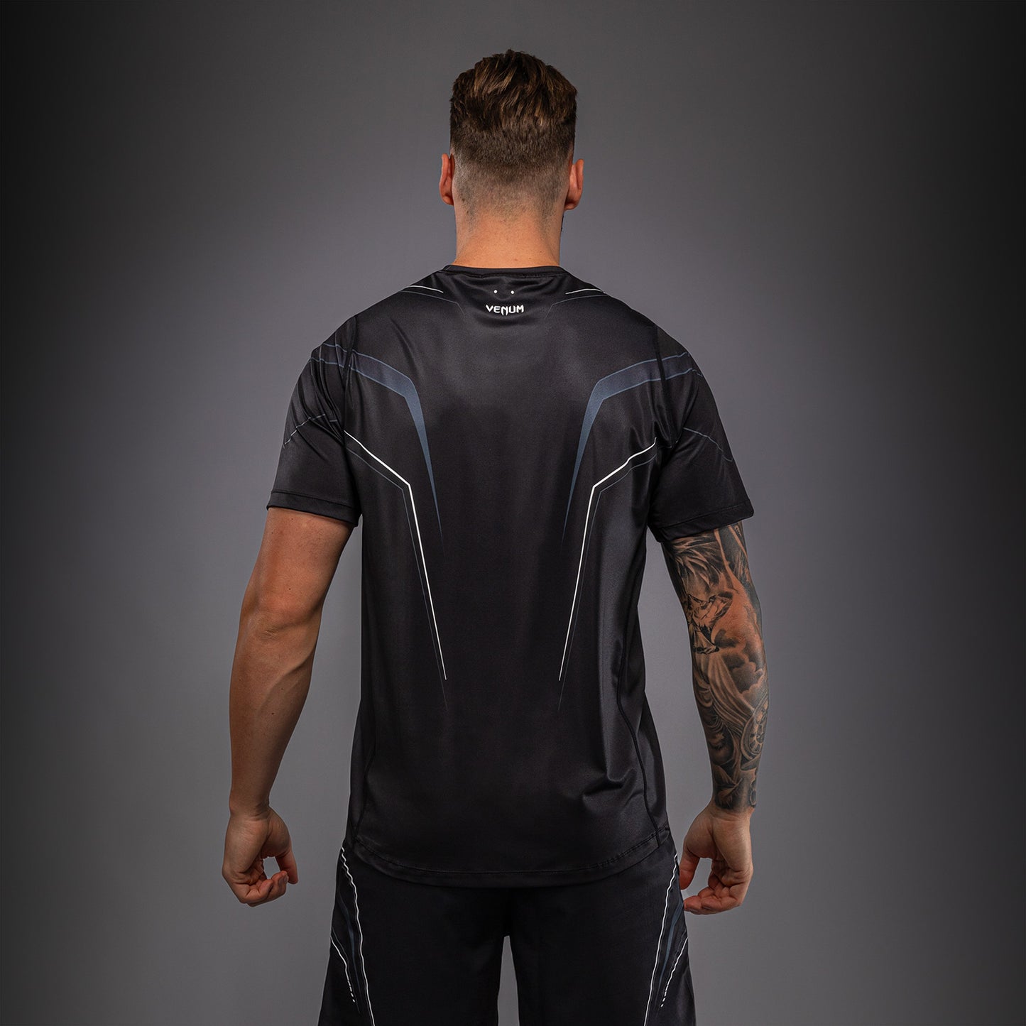 Venum Streamline Maglietta Dry Tech – Nero/Bianco