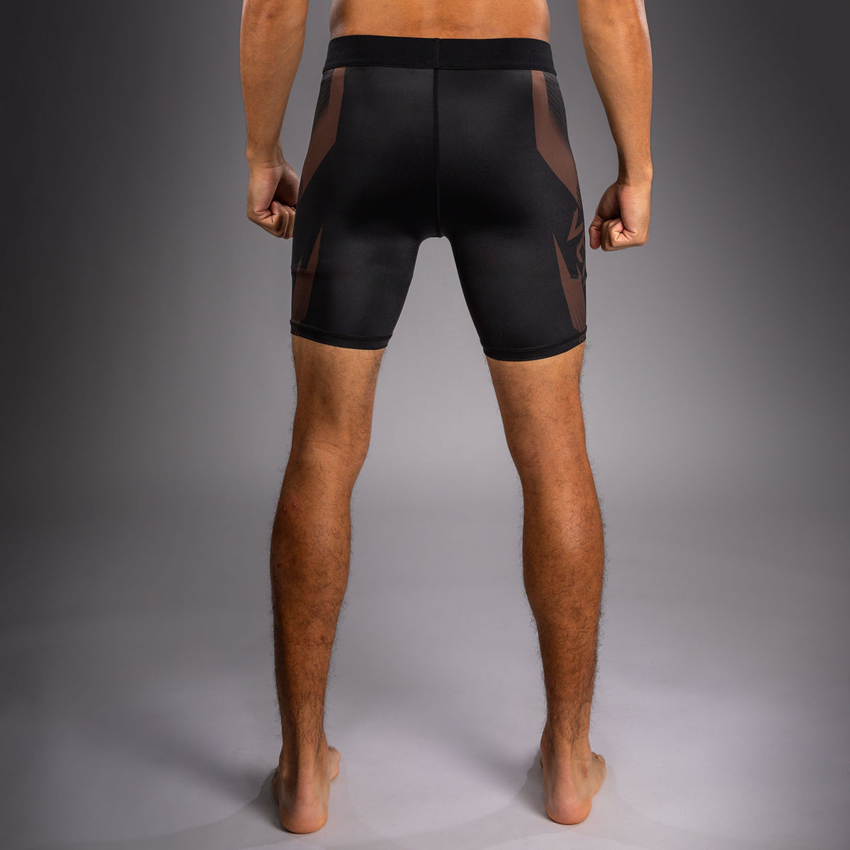 Venum No-Gi 6.0 Pantaloncini a Compressione - Nero/Marrone
