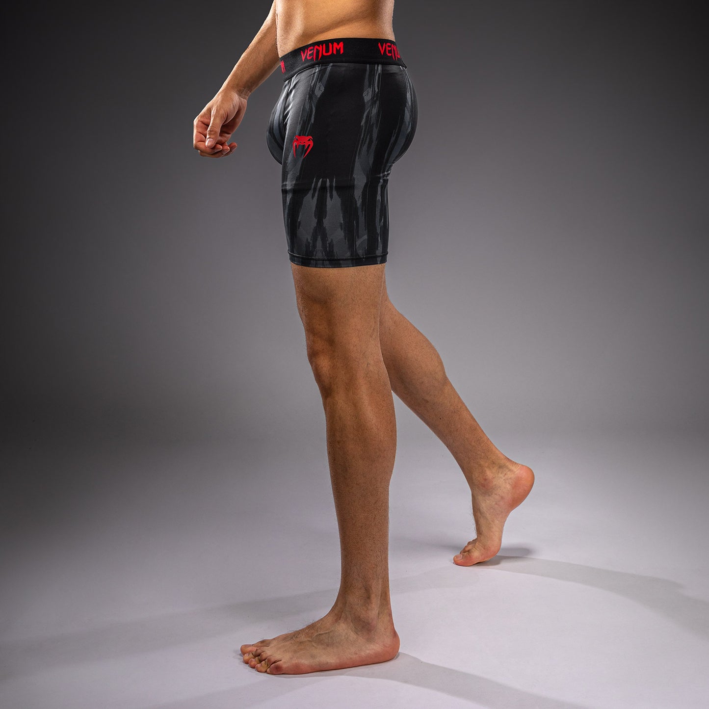 Venum Demon Pantaloncini a Compressione - Nero/Grigio