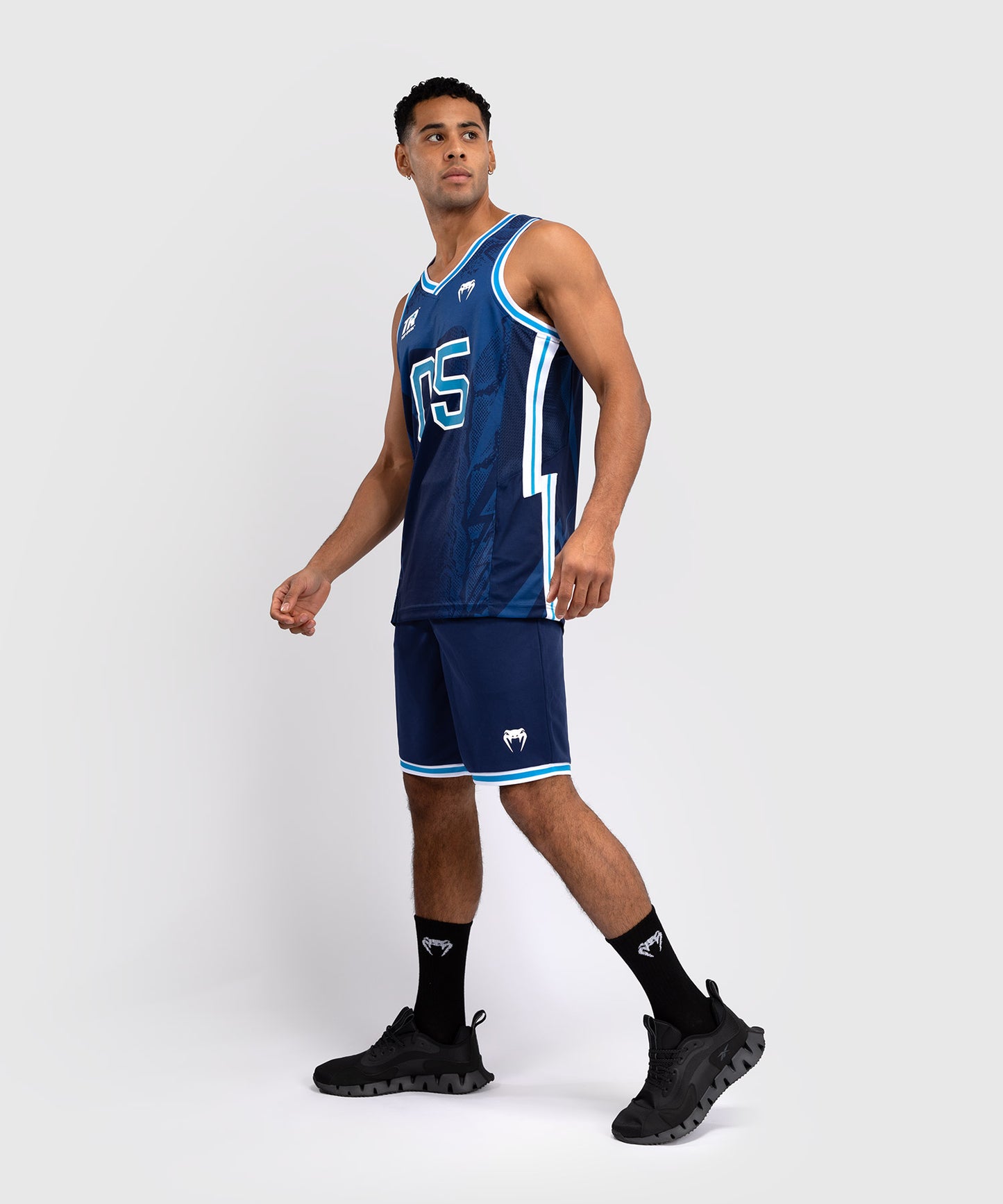 Venum x Top Rank Original Canotta da Basket da Uomo - Blu Navy