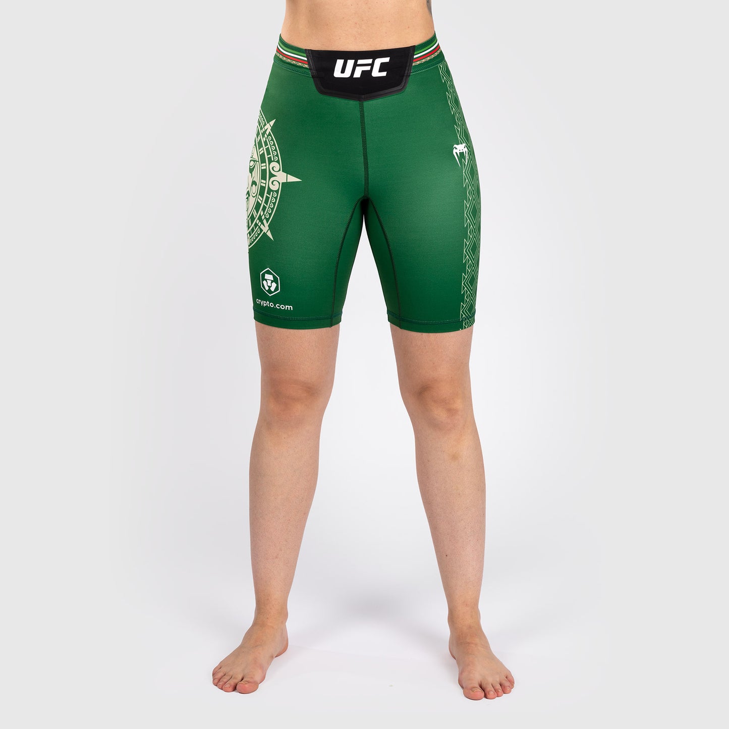 Noche UFC by Venum Authentic Fight Night Pantaloncini Vale Tudo da donna - Taglio lungo - Verde