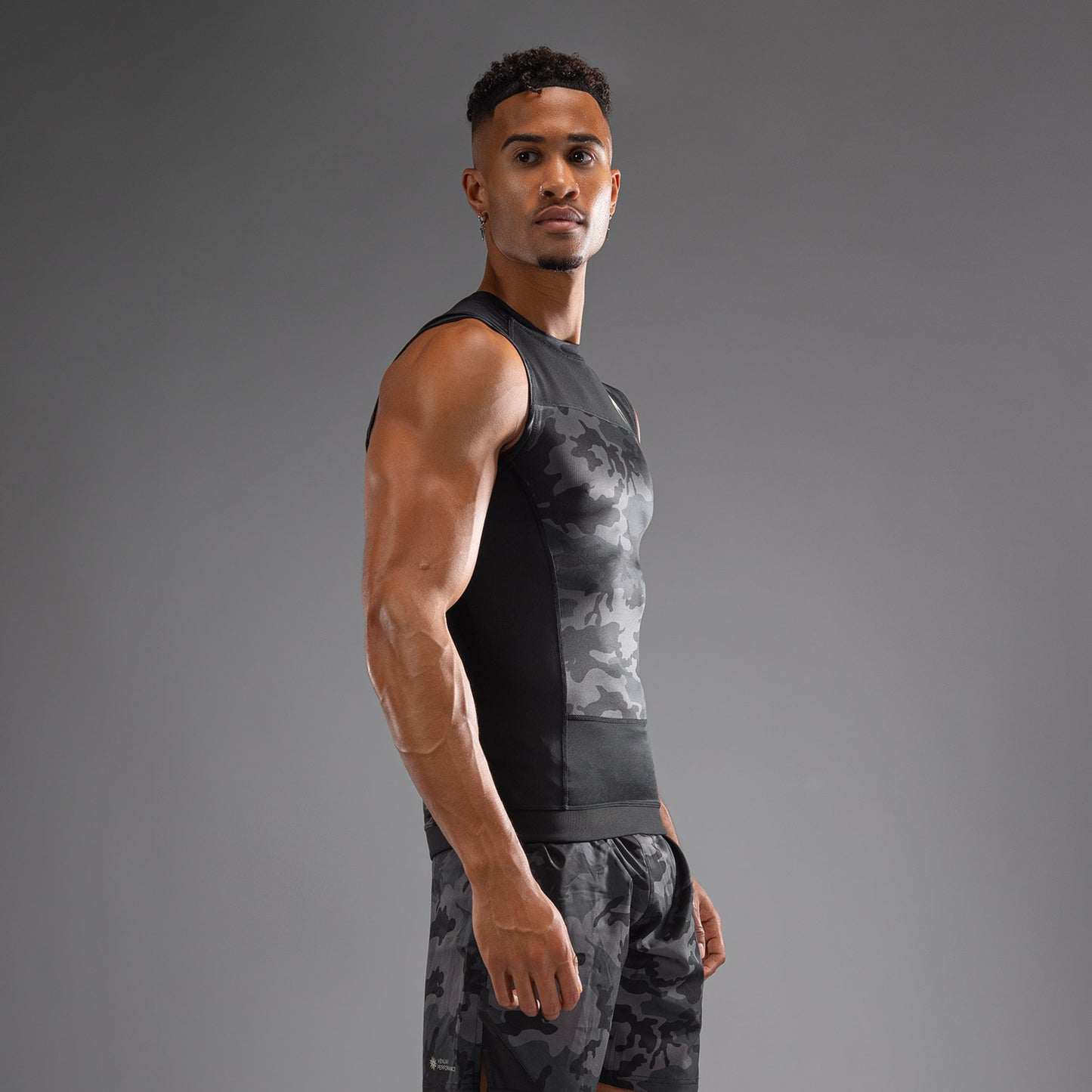 Venum G-Fit Air Rashguard Senza Maniche - Camo Urbano Digitale