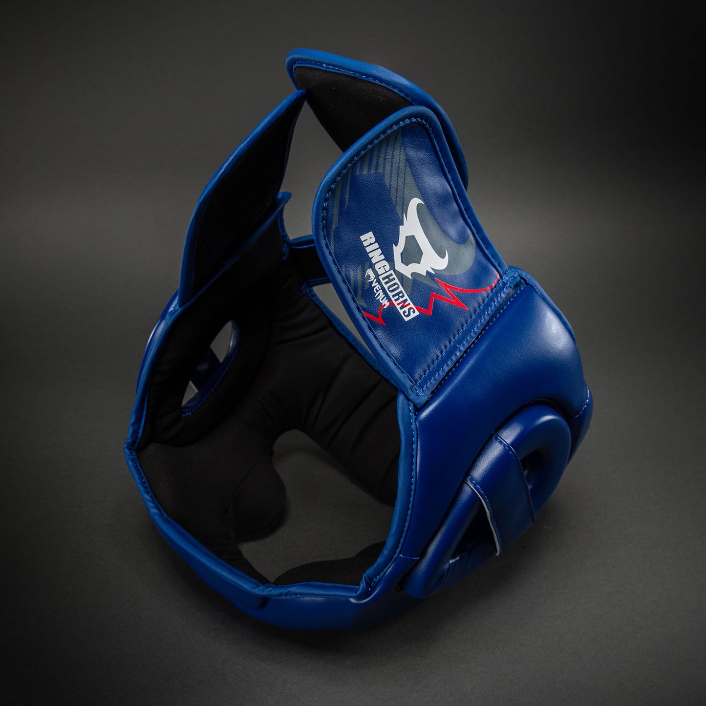 Ringhorns Charger by Venum Casco Protettivo – Blu Navy/Rosso