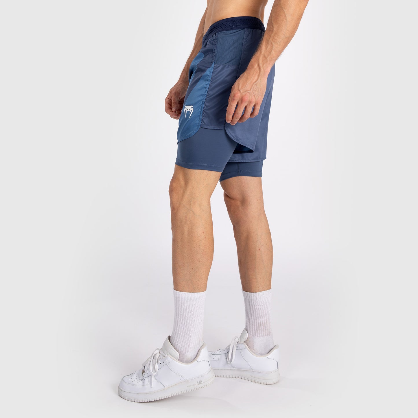 Venum Attack Pantaloncini da Combattimento da Uomo - Blu Navy