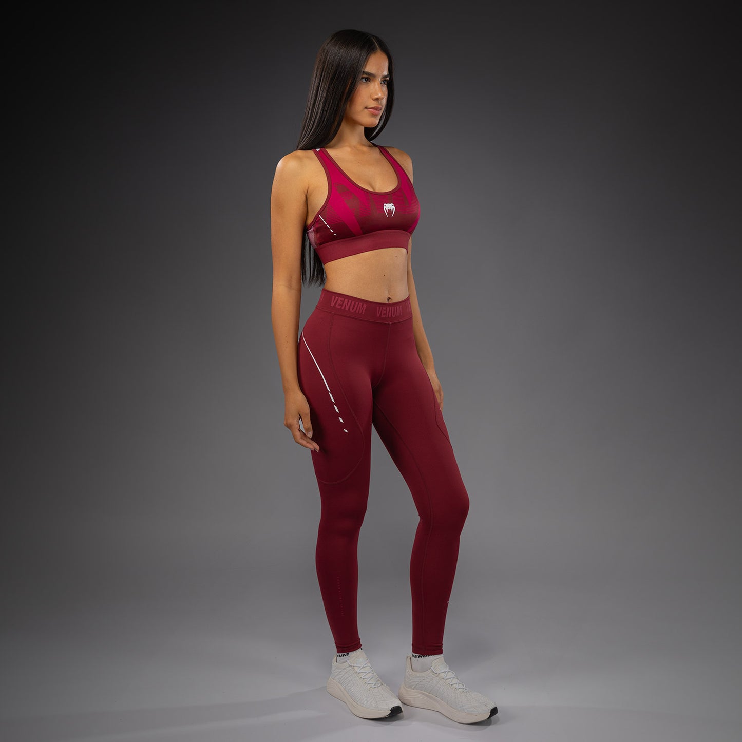 Venum Adrenaline Leggings Donna – Borgogna/Rosa