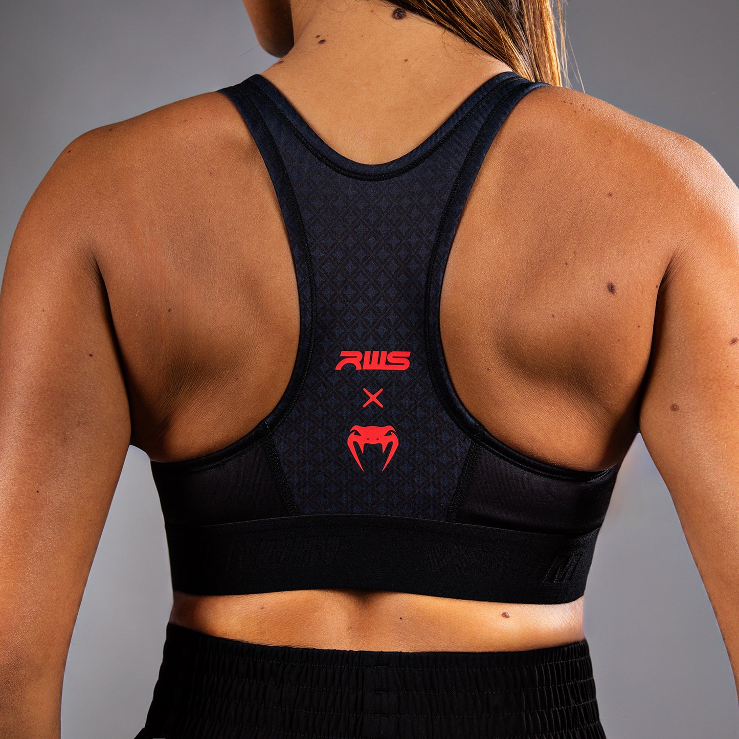 Venum x RWS 2.0 Reggiseno Sportivo Donna – Nero/Rosso