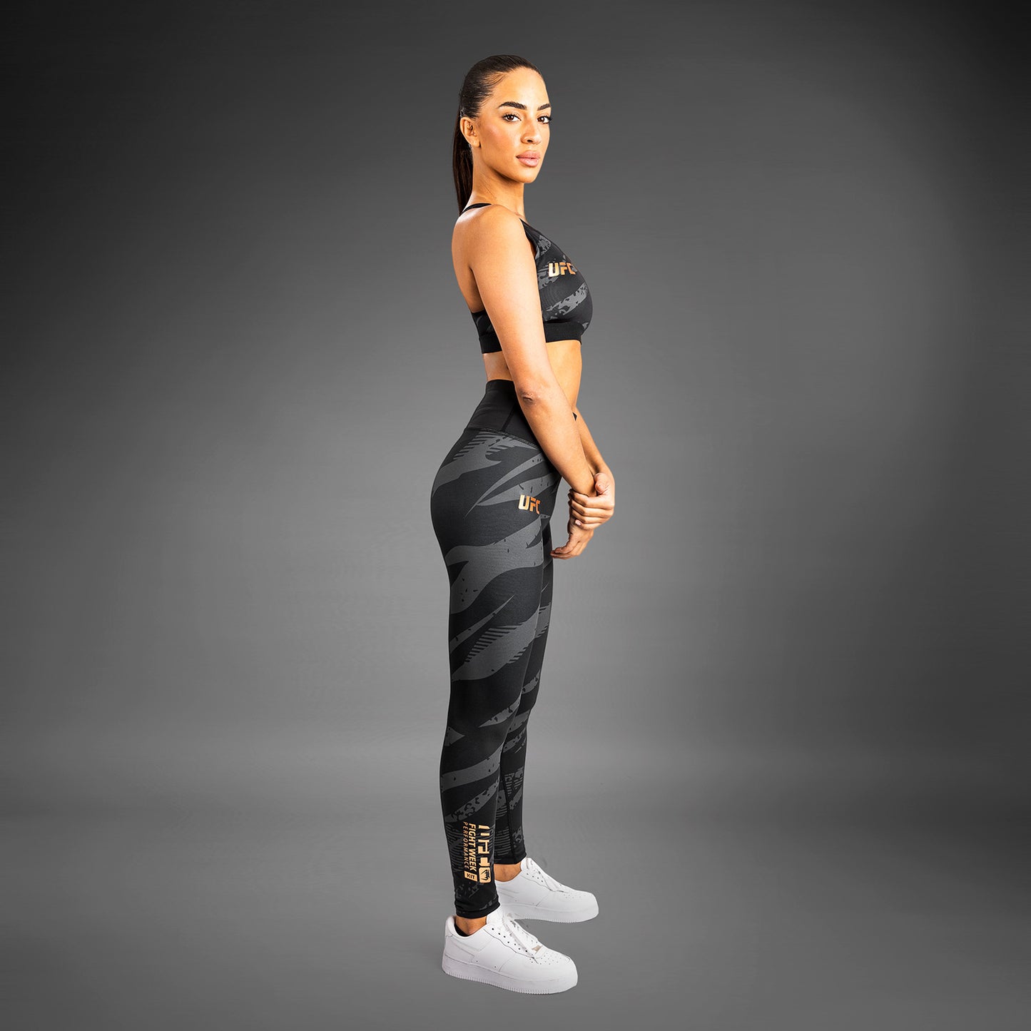 UFC Adrenaline by Venum Fight Week performance Leggings - Urban Camo