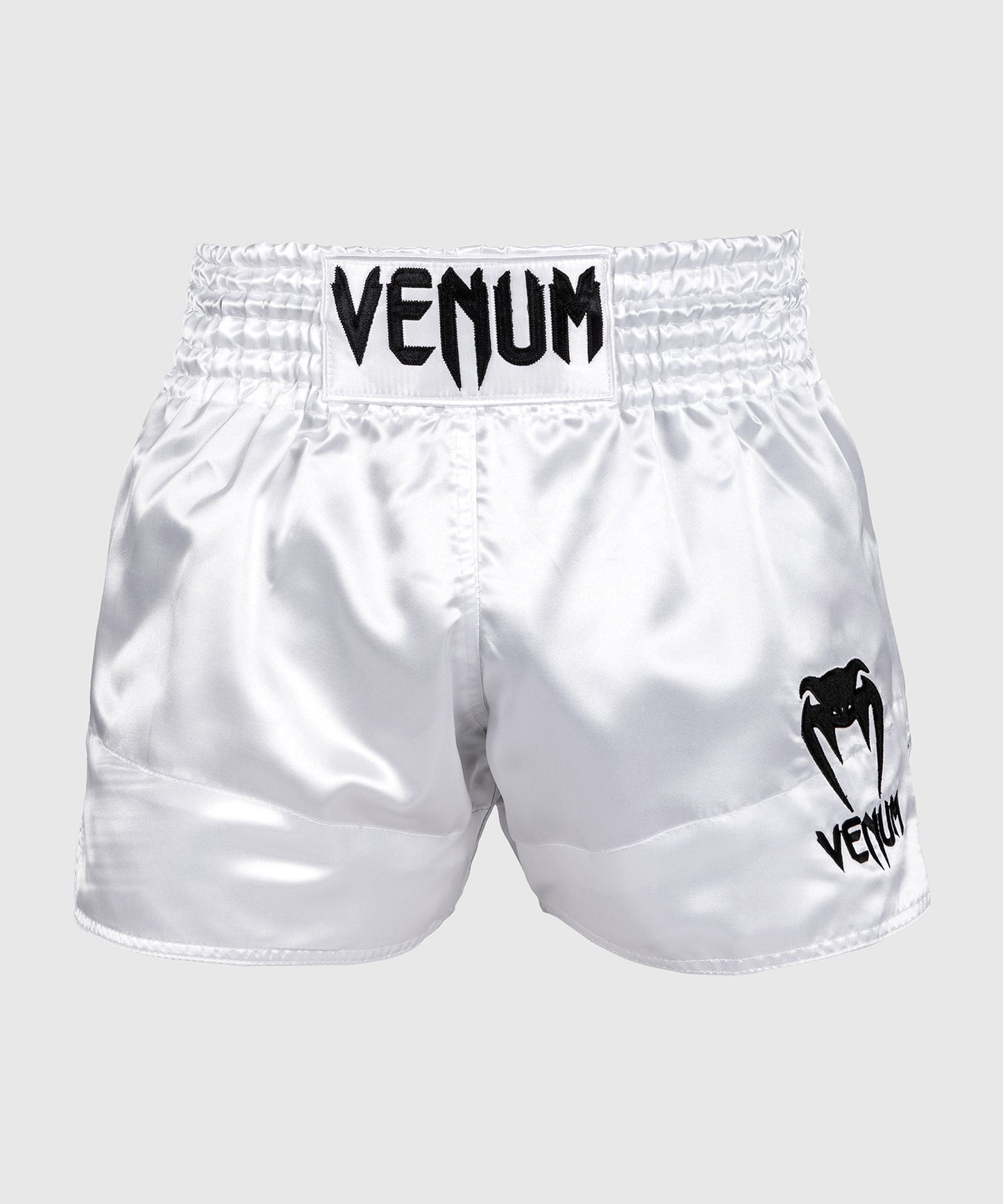 Pantaloncini Muay Thai Venum Classic - Bianchi/Neri