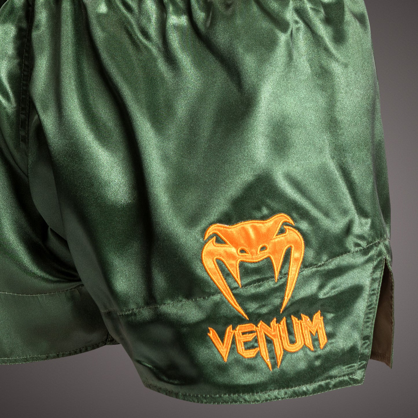 Venum Classic Pantaloncini da Muay Thai - Verde/Oro/Nero
