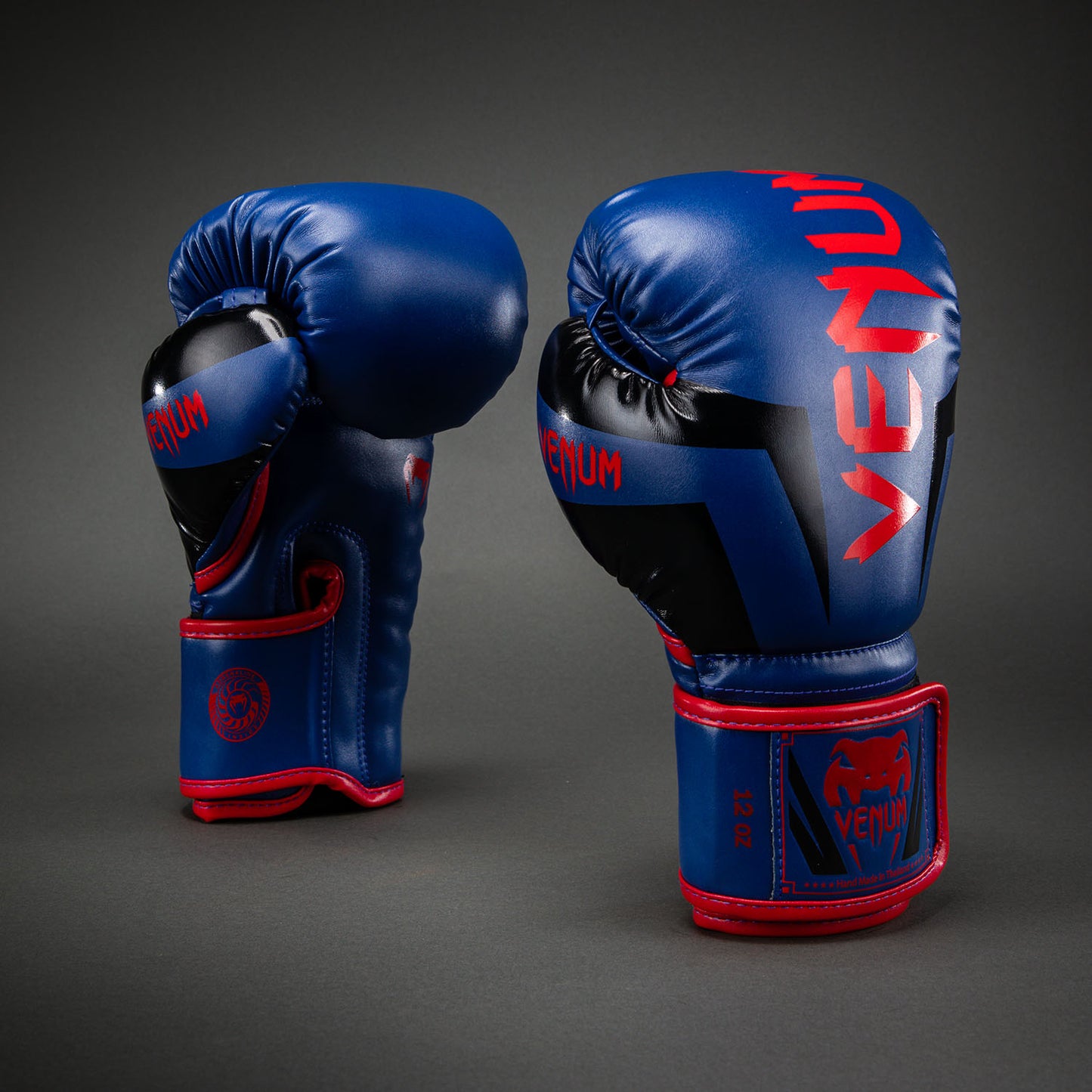 Venum Elite Guanti da Boxe - Blu Scuro/Rosso