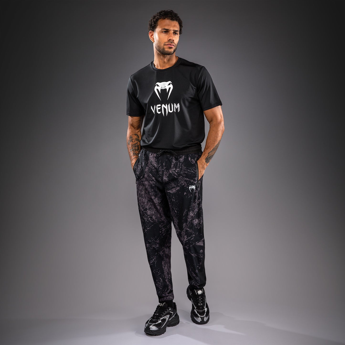 Venum Rage & Workout Pantaloni da Jogging - Nero/Grigio