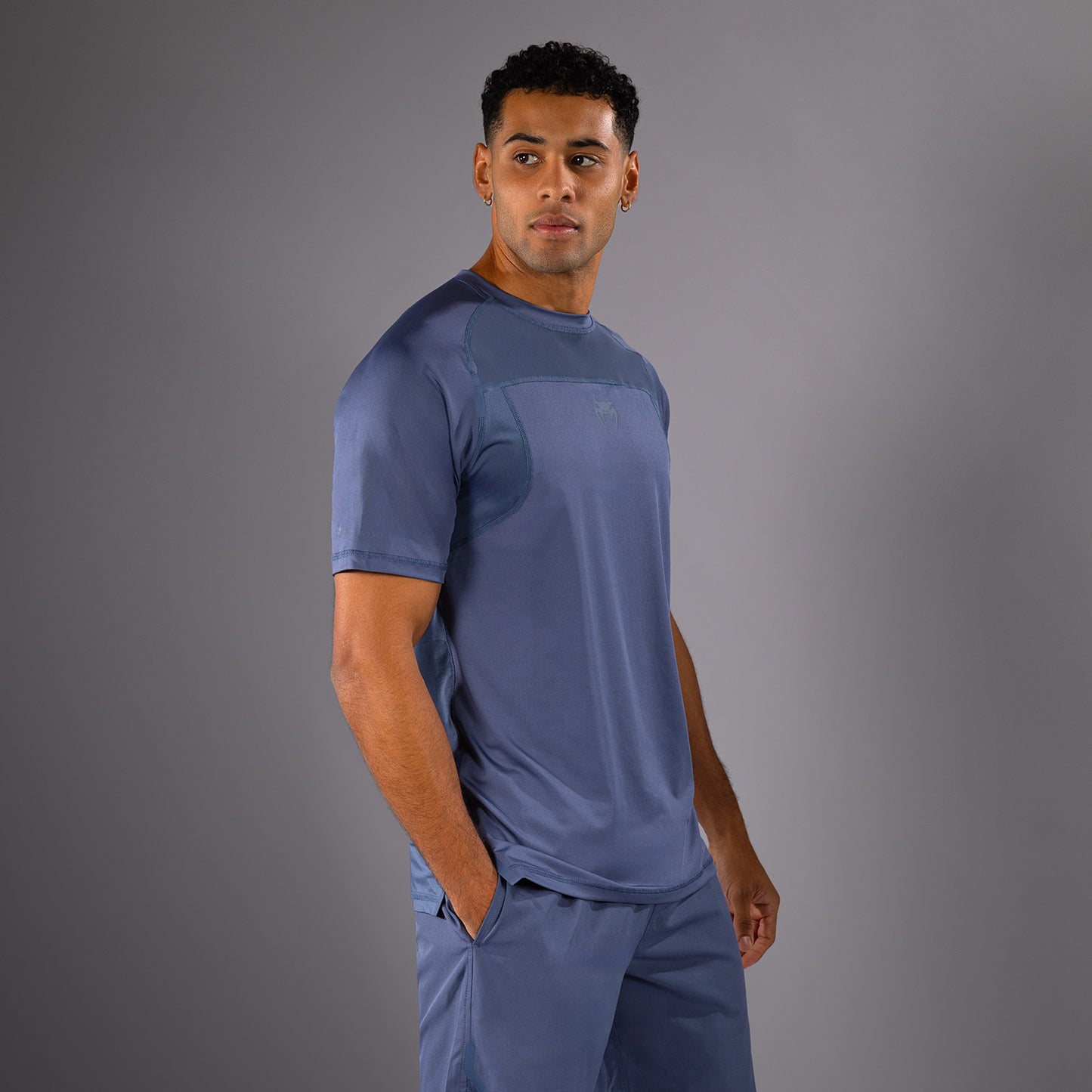Venum G-Fit Air Maglietta Uomo Dry-Tech - Blu Nebbioso