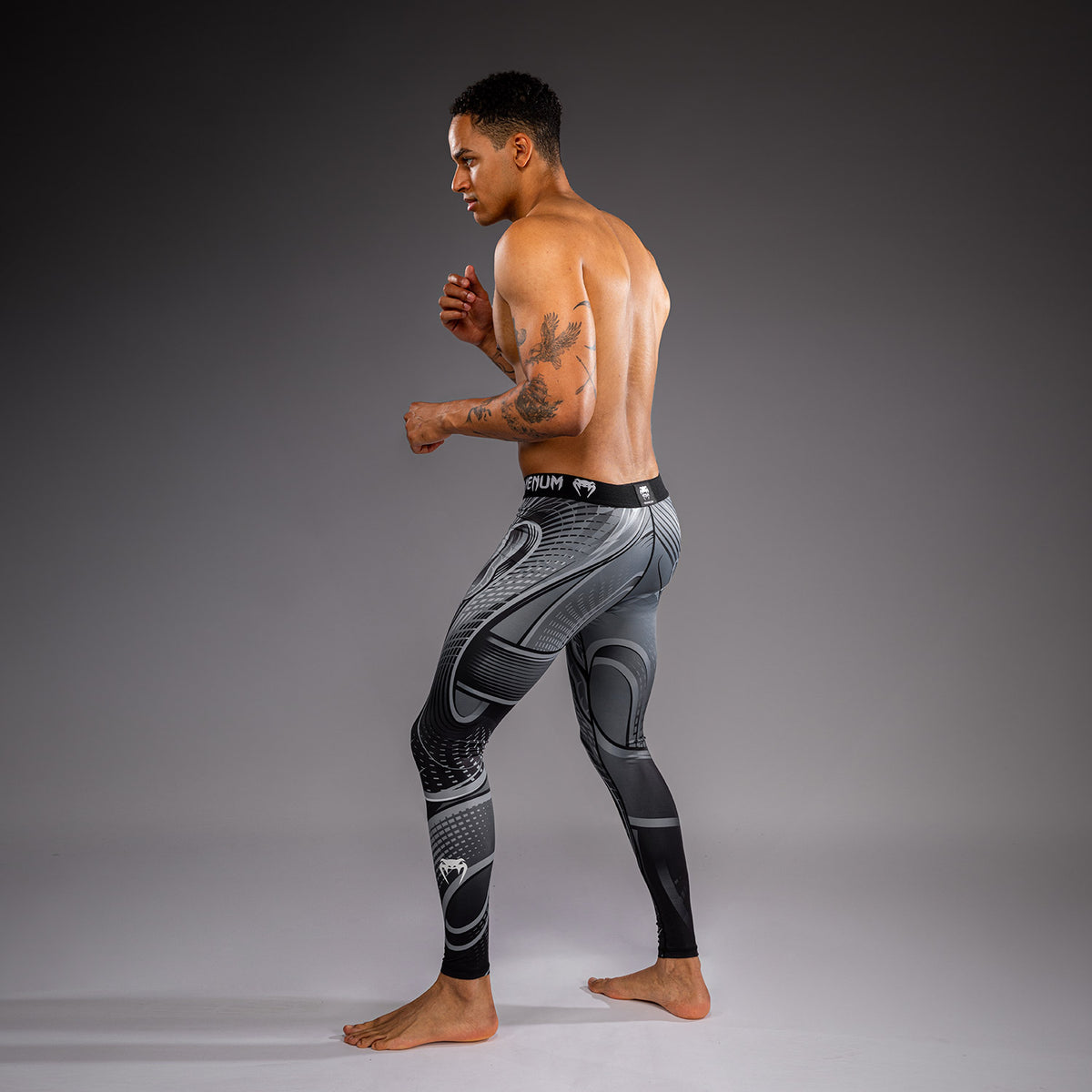 Venum Crimson Viper 2.0 Leggings a compressione - Nero/Grigio