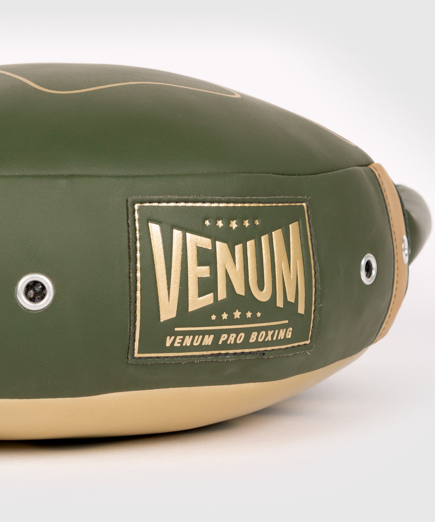 PRO BOXING GEAR PAD ROTONDO IN MICROFIBRA DI QUALITÀ - Khaki/Oro