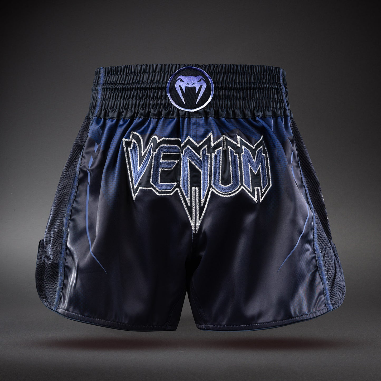 Venum G-Core Pantaloncini da Muay Thaï - Blu Navy/Bianco