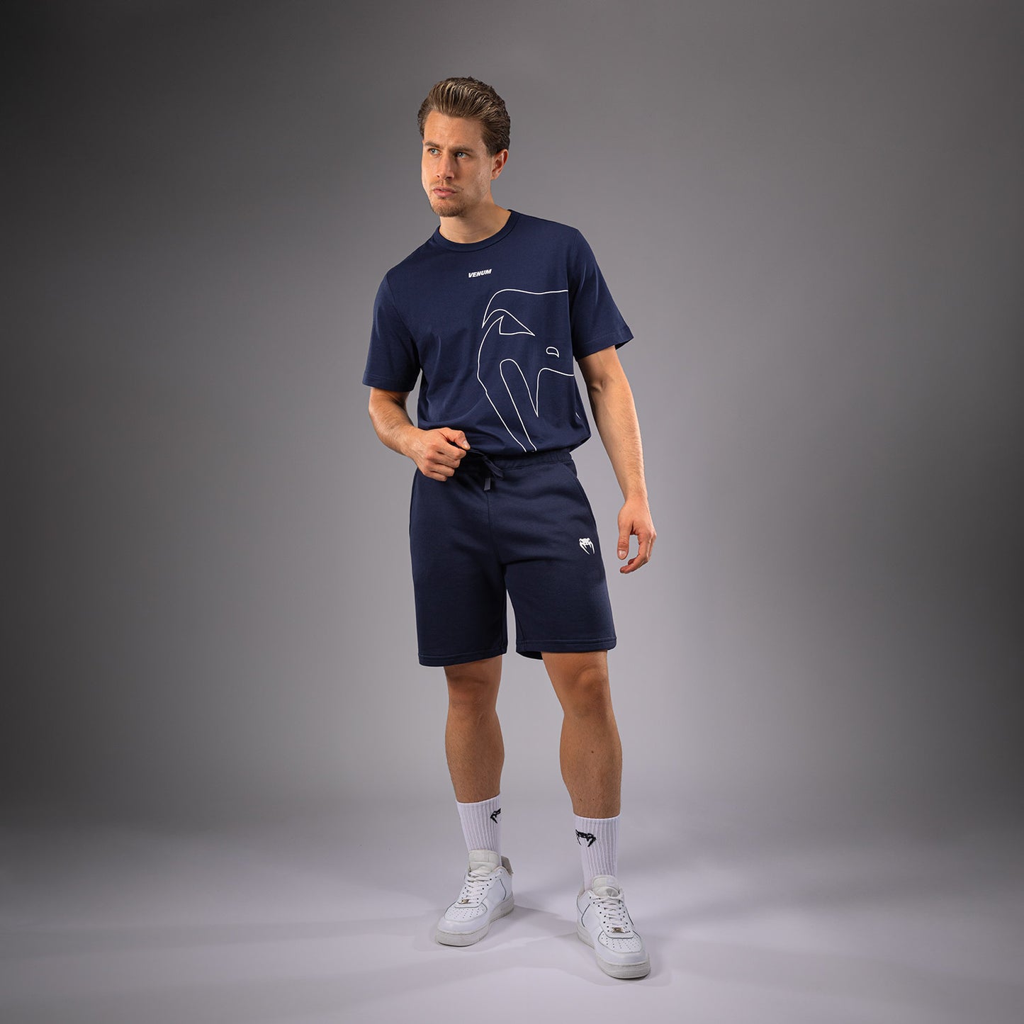 Venum Classic Pantaloncini da Uomo - Blu Navy