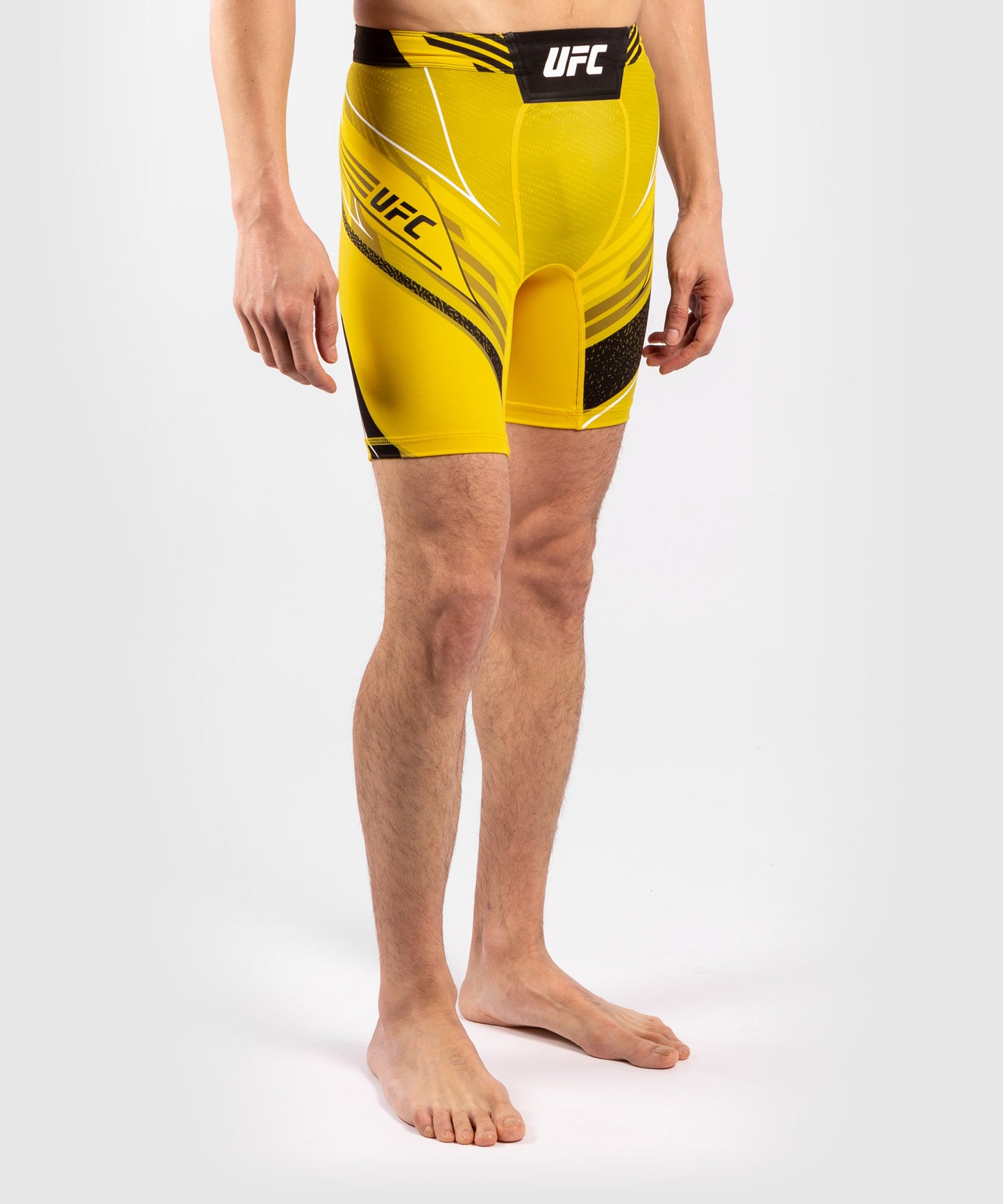 Pantaloncini da Vale Tudo Uomo UFC Venum Authentic Fight Night - Vestibilità Corta - Giallo
