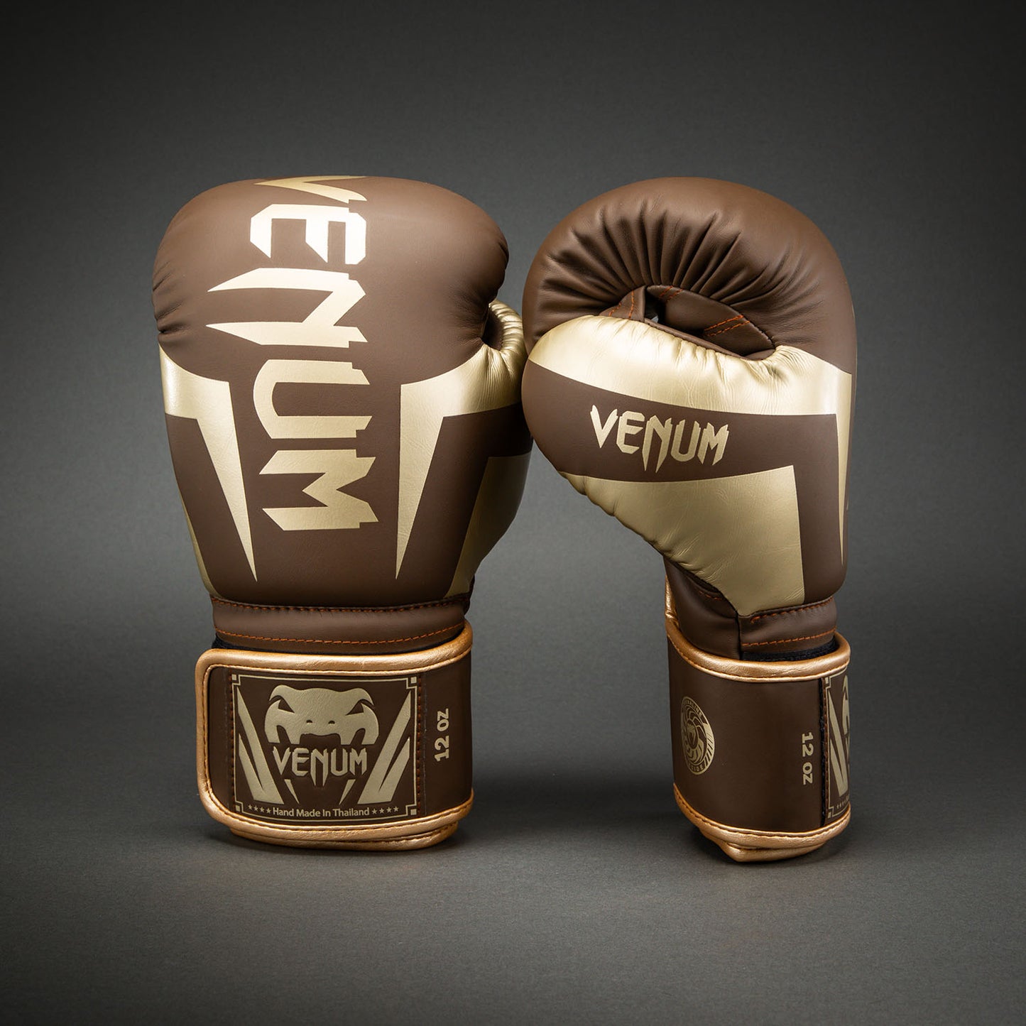 Venum Elite Guanti da Boxe - Marrone Scuro