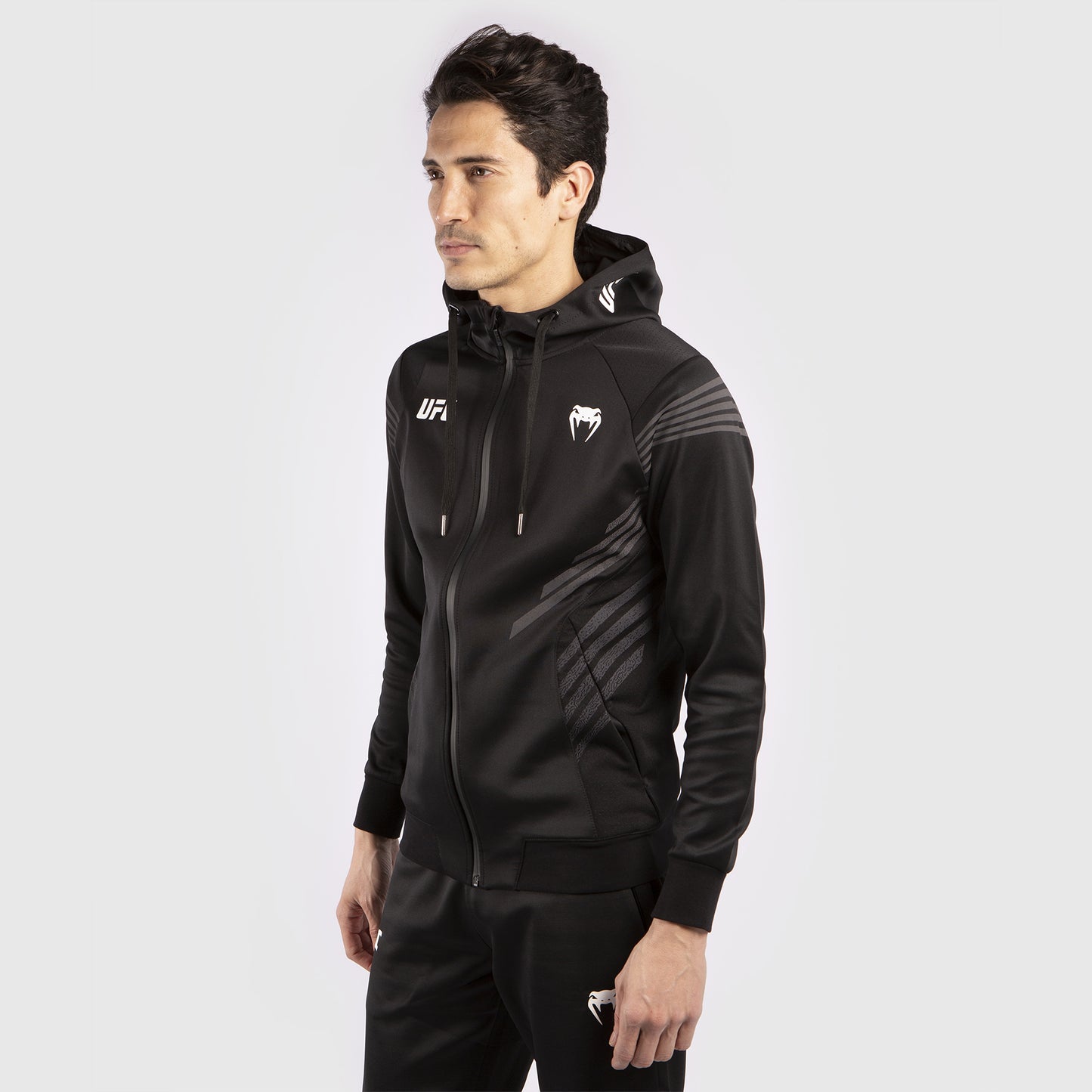 Felpa Con Cappuccio Uomo UFC Venum Pro Line - Nero