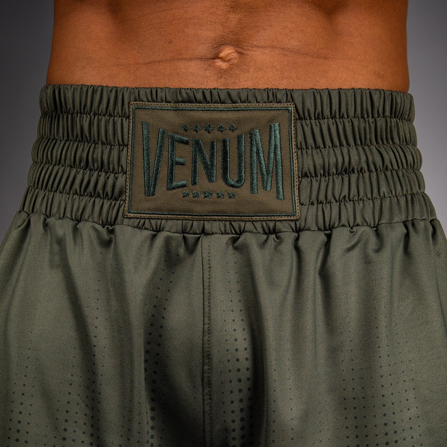 Venum Stealth Pantaloncini da Boxe – Kaki/Verde Scuro