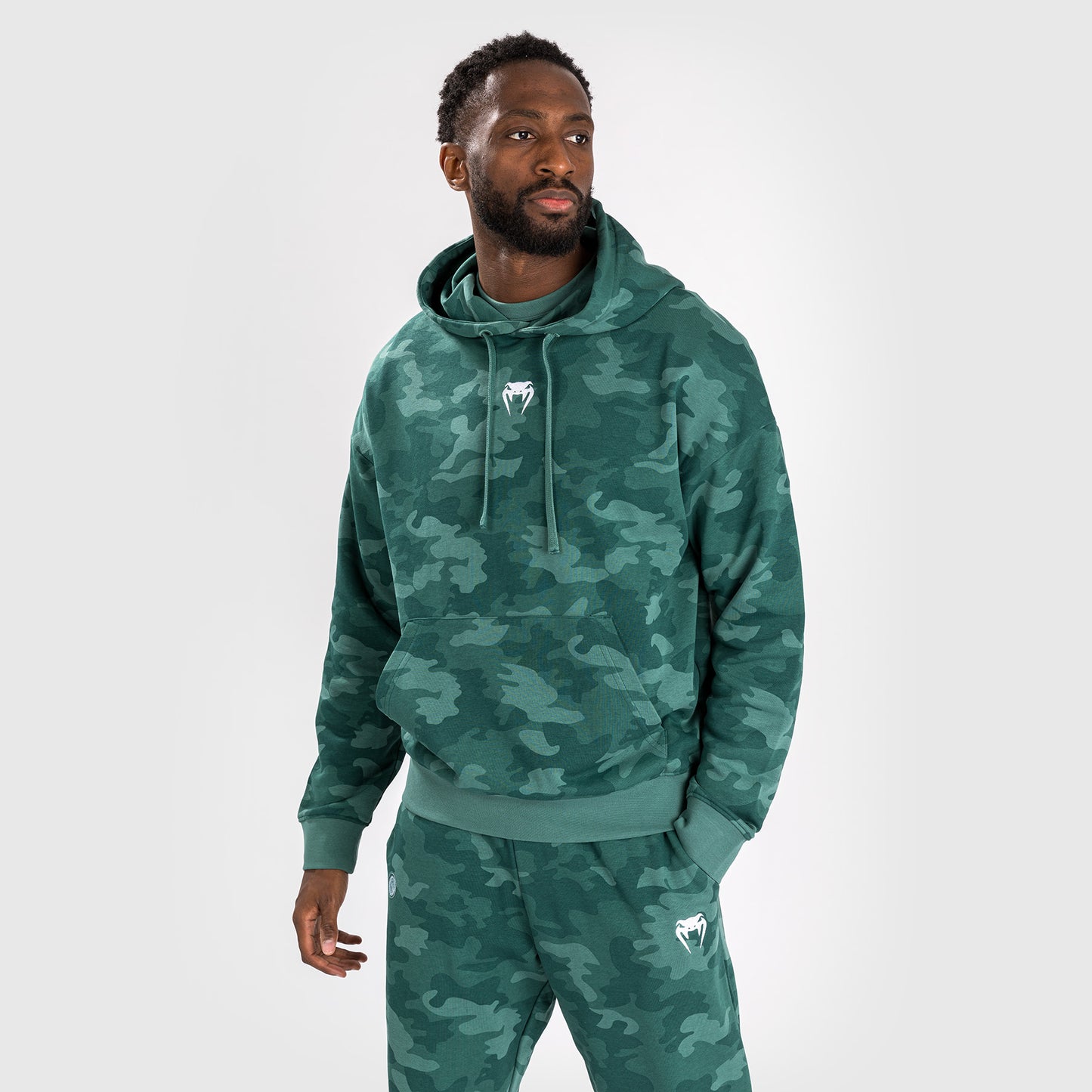 Venum Vortex XL Felpa con cappuccio da Uomo - Camo Turchese