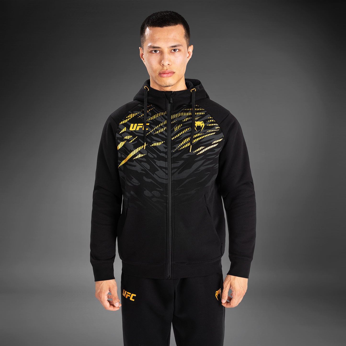 UFC Fusion by Venum Replica Felpa con Zip per Uomo - Champion