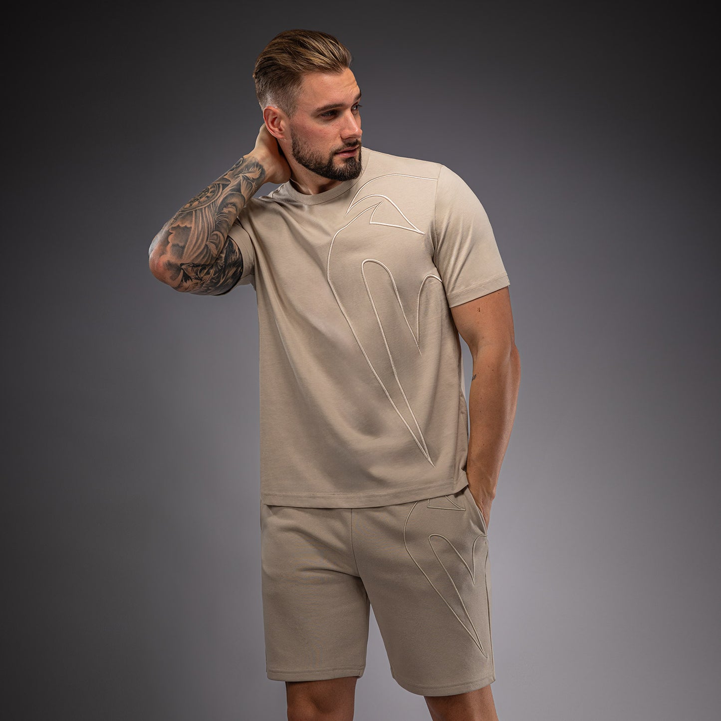 Venum Giant 3D Maglietta – Beige Chiaro