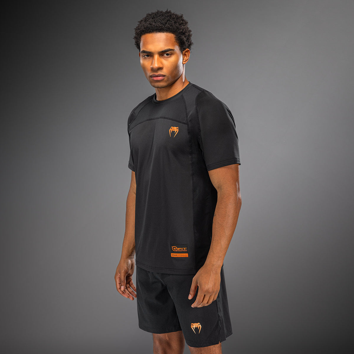 Venum G-Fit Revolution T-shirt Dry Tech - Nero/Rame