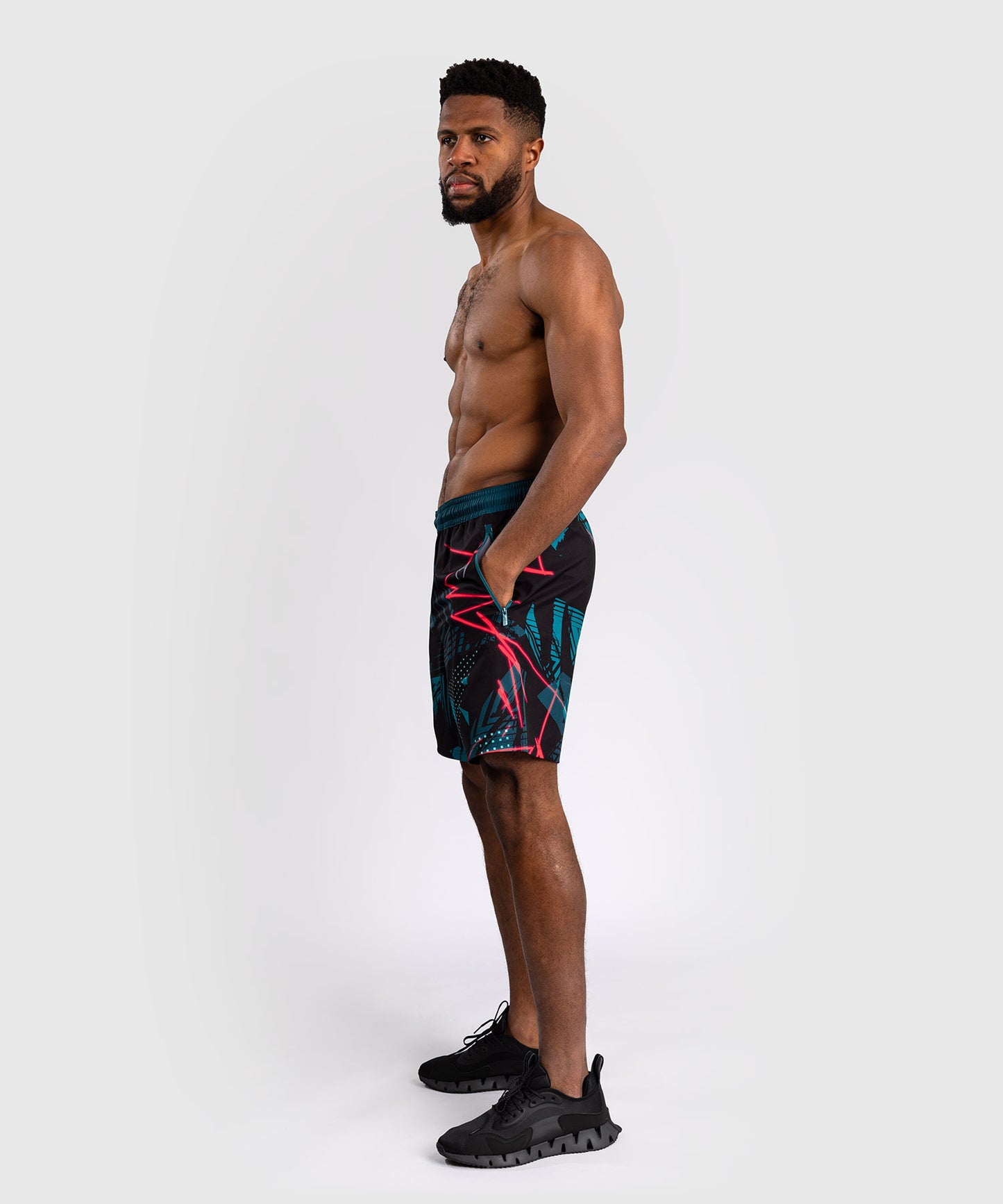 UFC Fusion By Venum Miami Edition Fight Week Performance Pantaloncini da uomo - Nero