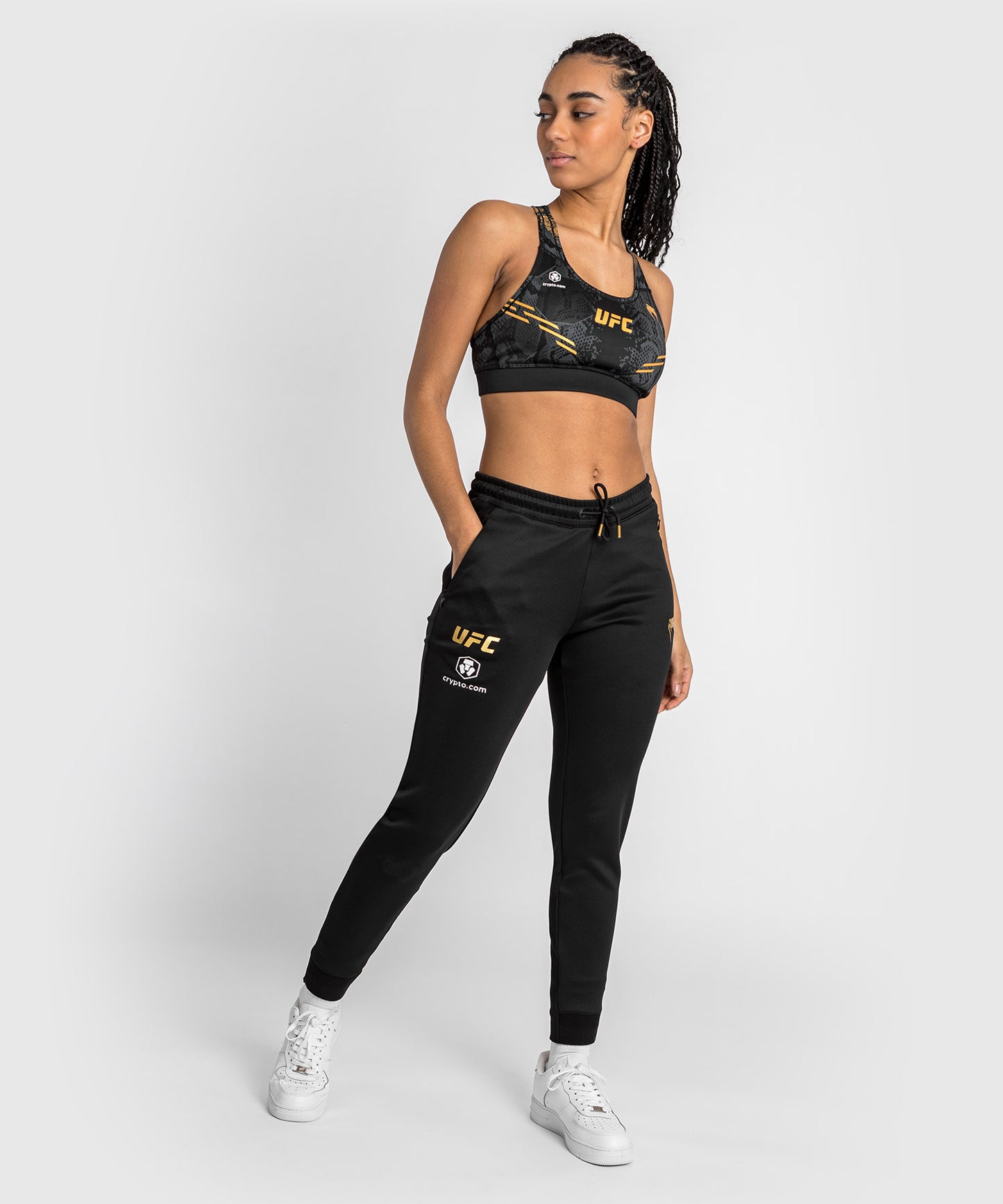 UFC Adrenaline by Venum Authentic Fight Night Pantalone Walkout da Donna - Champion