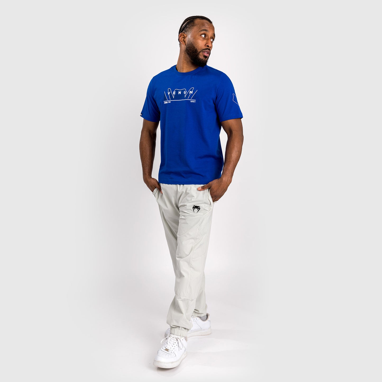 Venum Snake Print Maglietta - Blu Royale