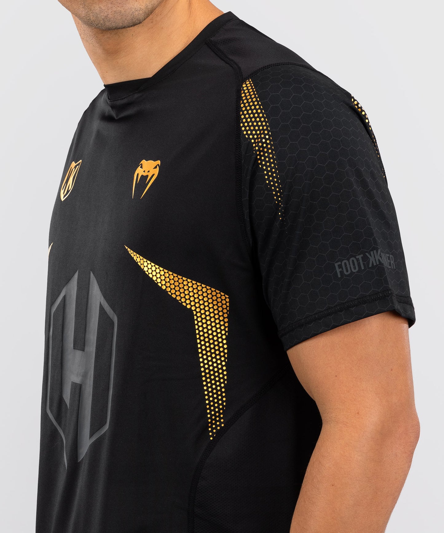 FK x Venum Hexagone MMA Maglietta  - Nero/Oro