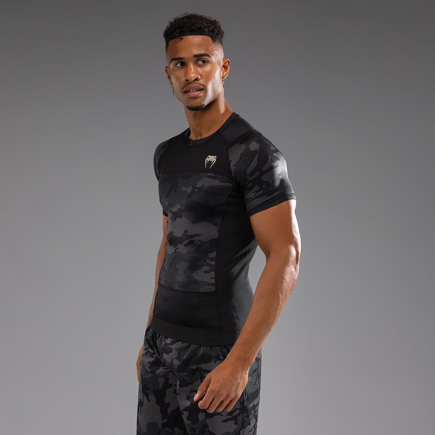 Venum G-Fit Air Rashguard a maniche Corte - Camo Urbano Digitale