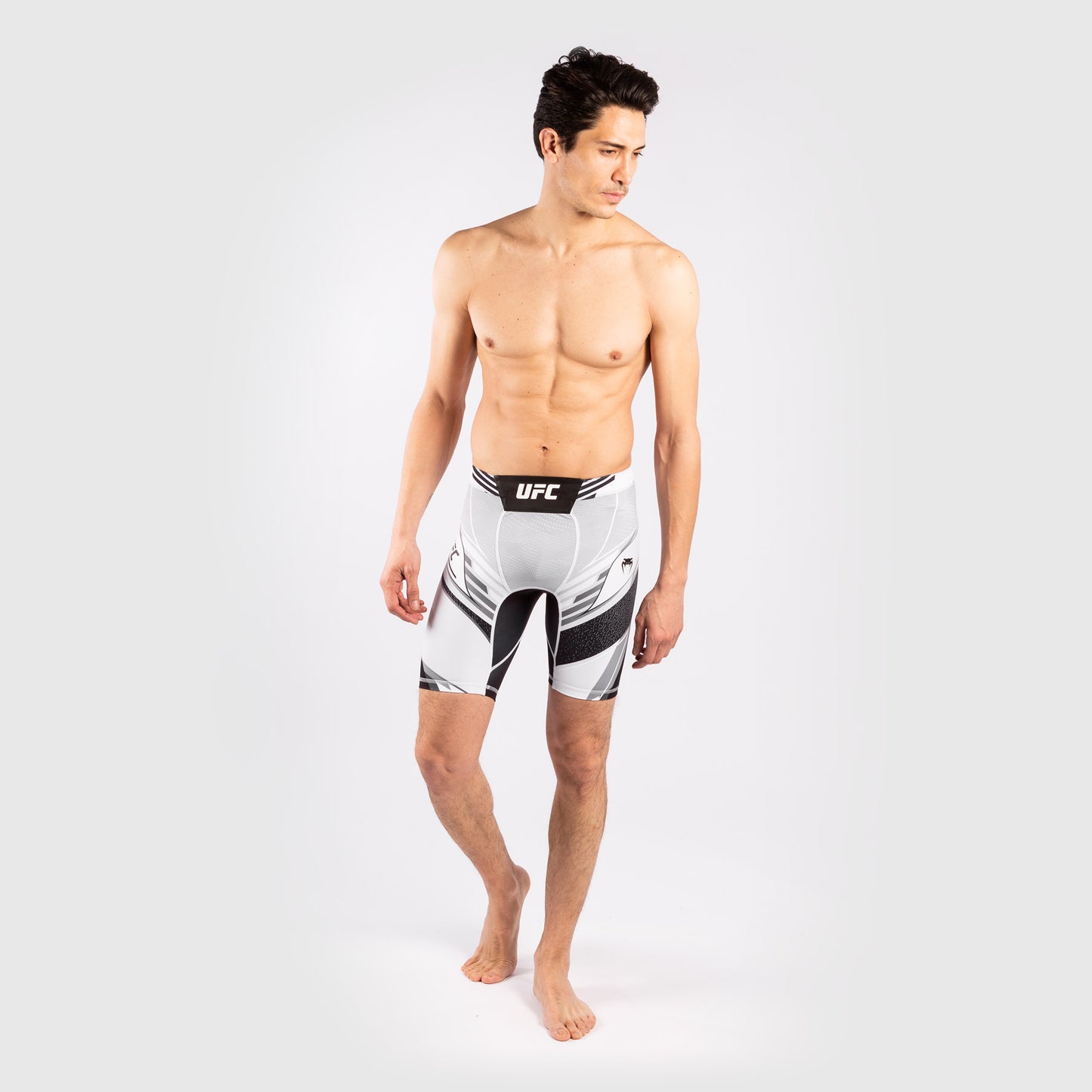 Pantaloncini da Vale Tudo Uomo UFC Venum Authentic Fight Night - Vestibilità Corta - Bianco