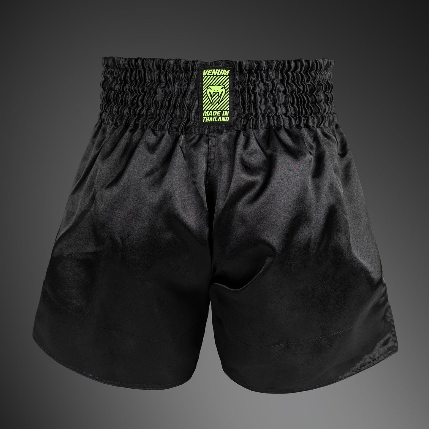 Venum Classic Evo Pantaloncini Muay Thai - Nero/Giallo Neon