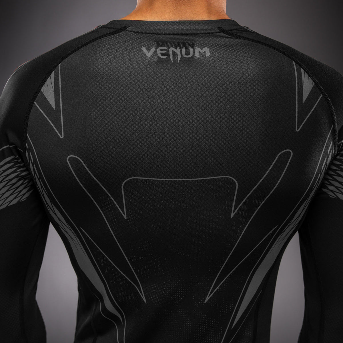 Venum Amazonia Reborn Maglia a compressione a maniche lunghe - Nero/Grigio