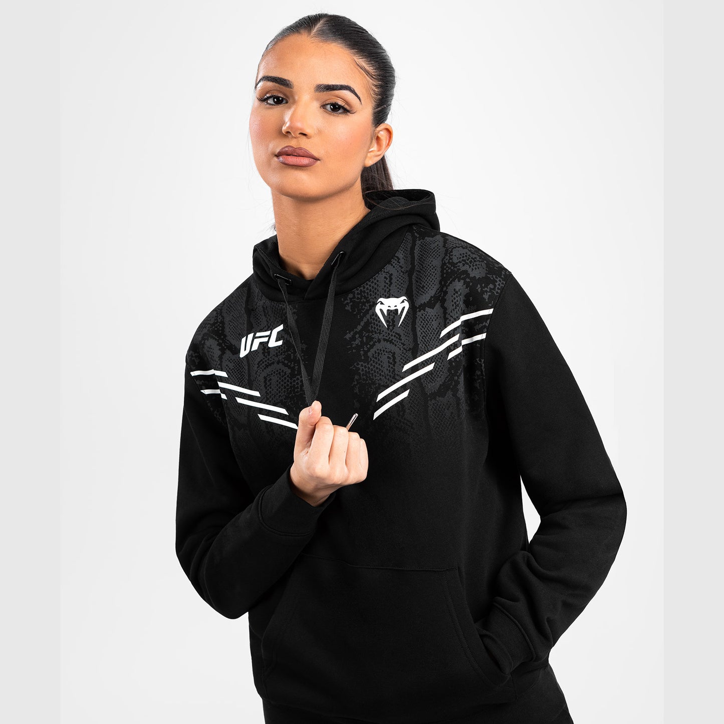 UFC Adrenaline by Venum Replica Felpa con cappuccio da Donna - Nero