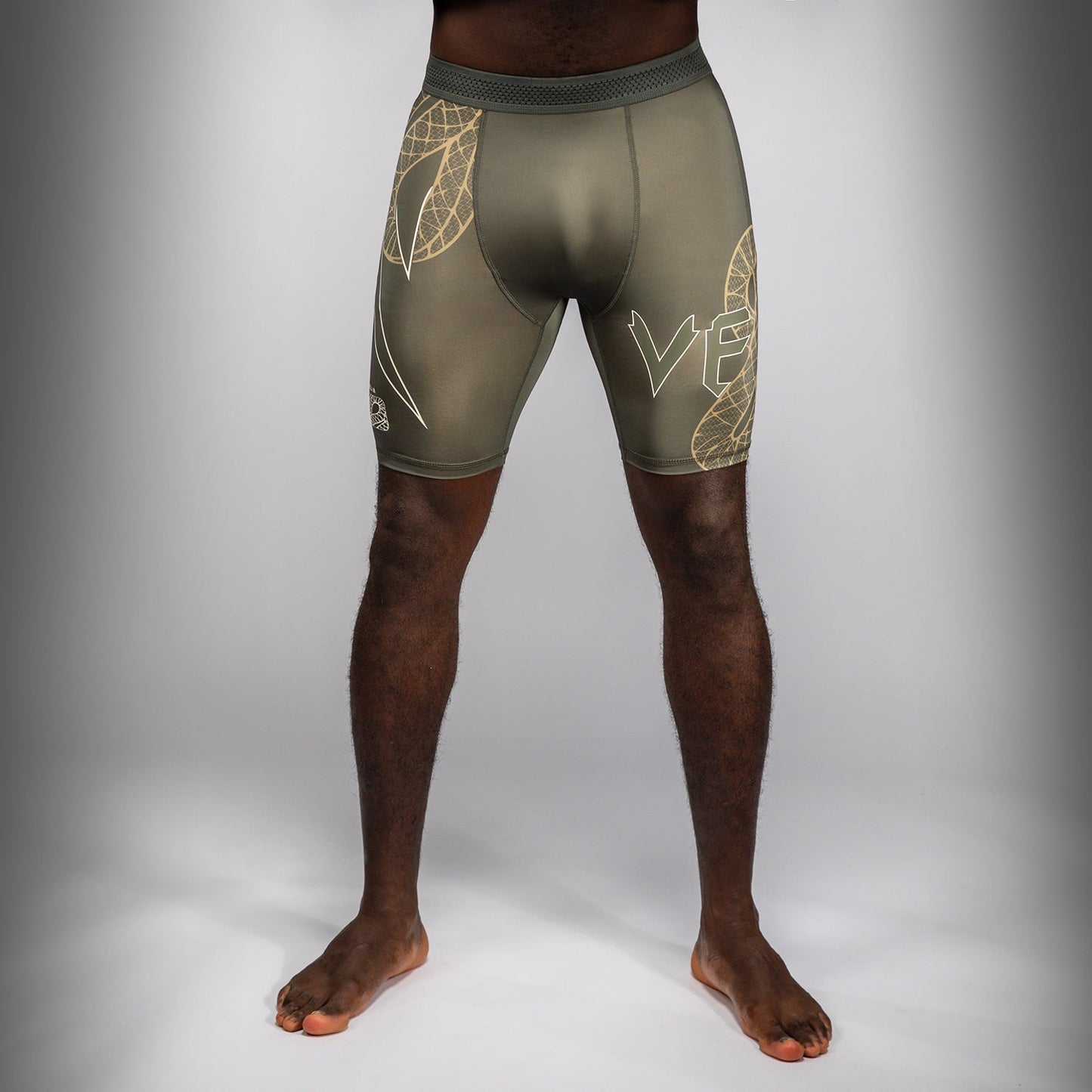 Venum Serpenti Pantaloncini Vale Tudo – Kaki/Bronzo/Avorio