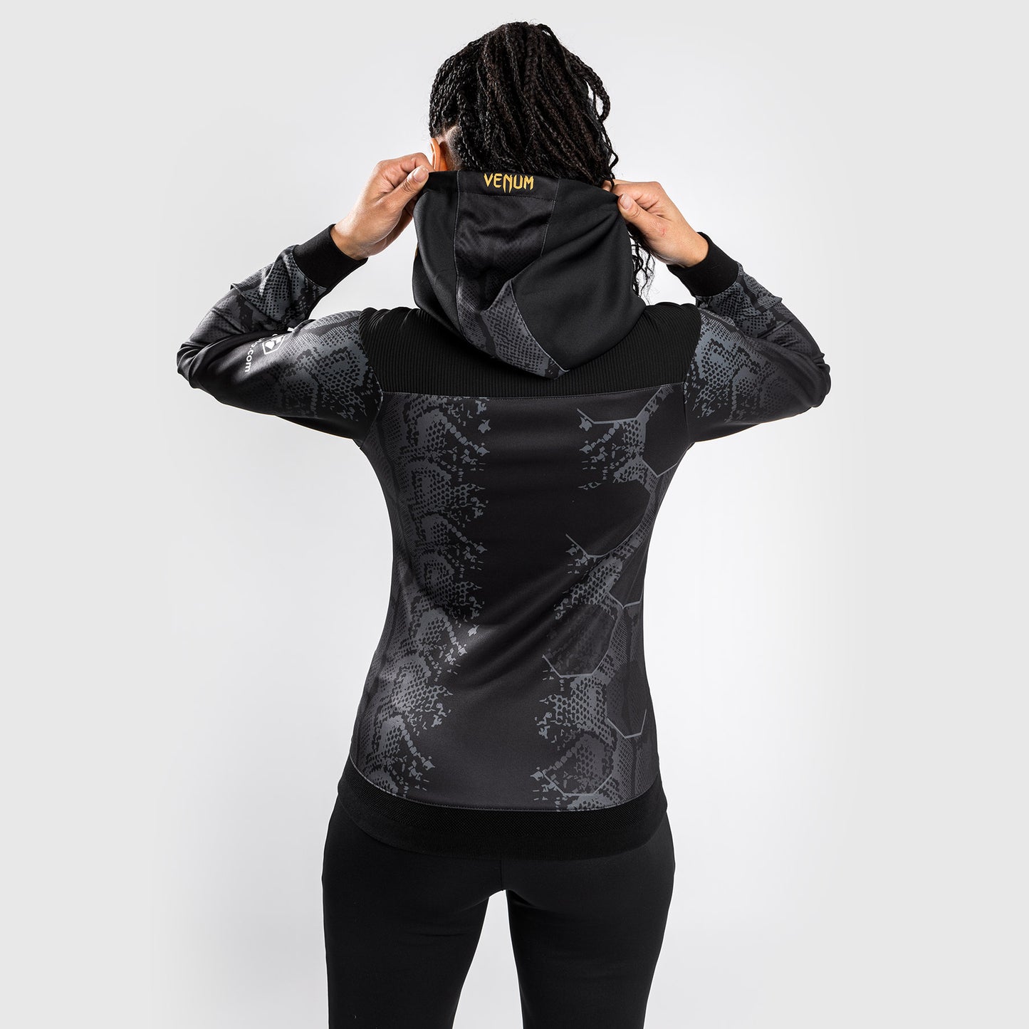 UFC Adrenaline by Venum Authentic Fight Night Felpa con cappuccio Walkout da Donna - Champion