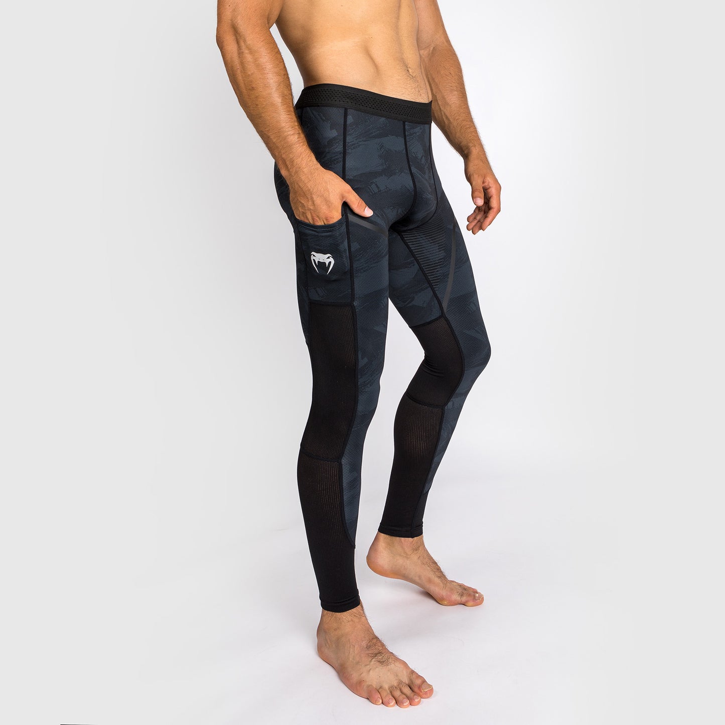 Pantaloni a compressione Venum Electron 3.0 - nero