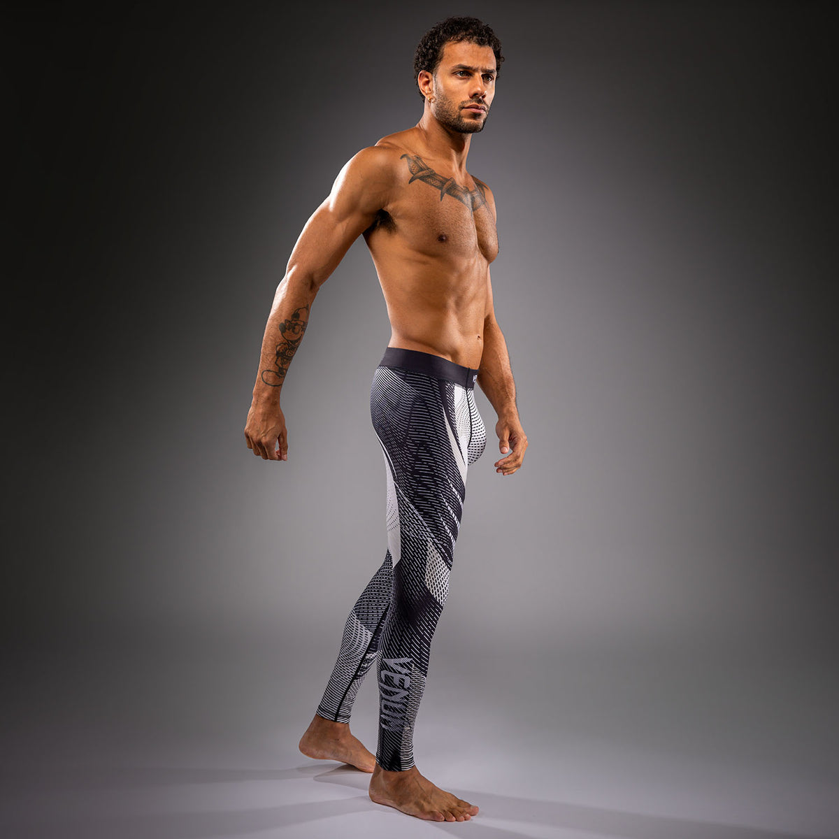 Venum Galactic 3.0 Spats - Bianco Sporco/Nero