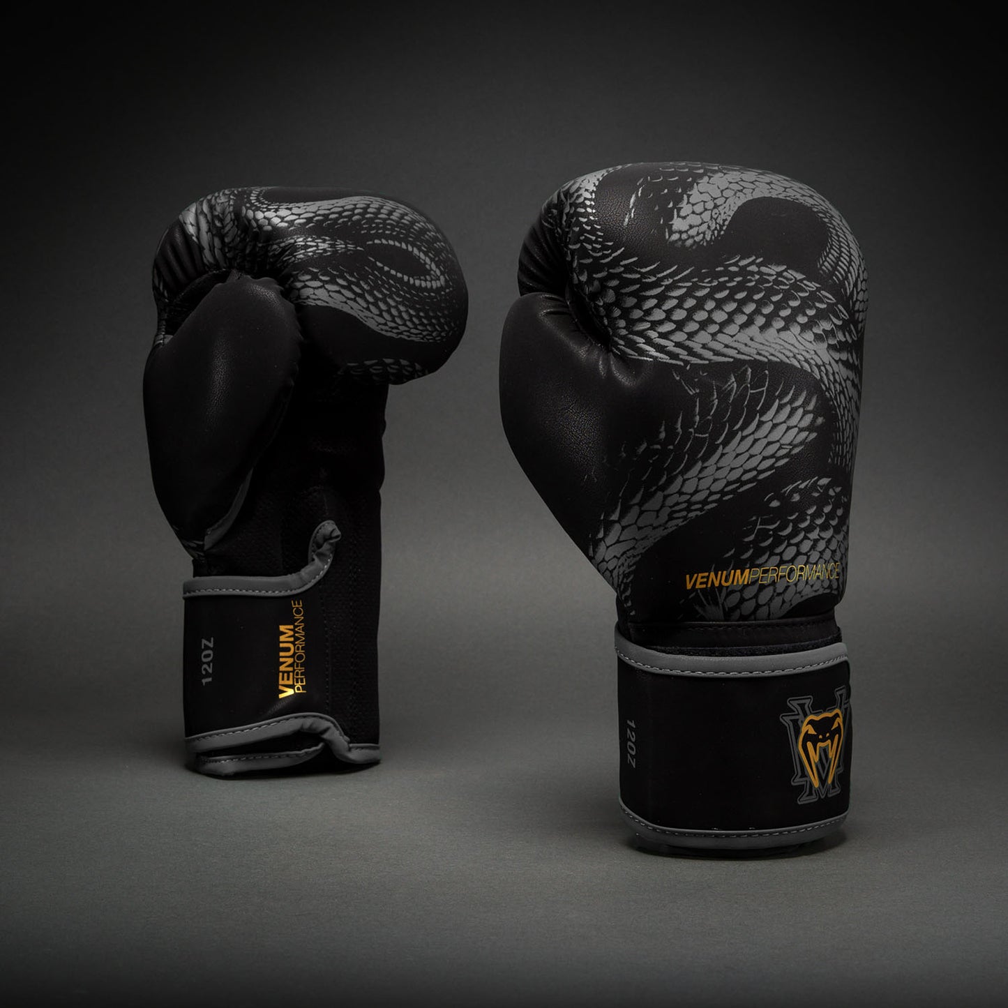 Venum Matupa Guantoni da boxe - Nero/Grigio/Oro